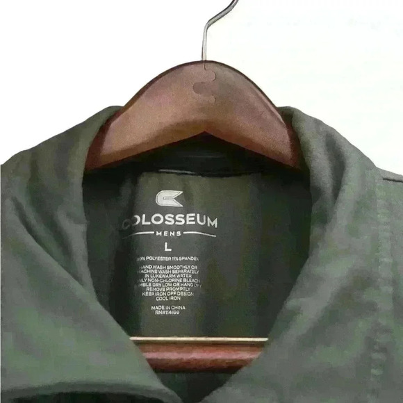 Florida State Gators Shirt Mens L Green Short Sleeve Polo Camo Military Themed - Picture 4 of 8